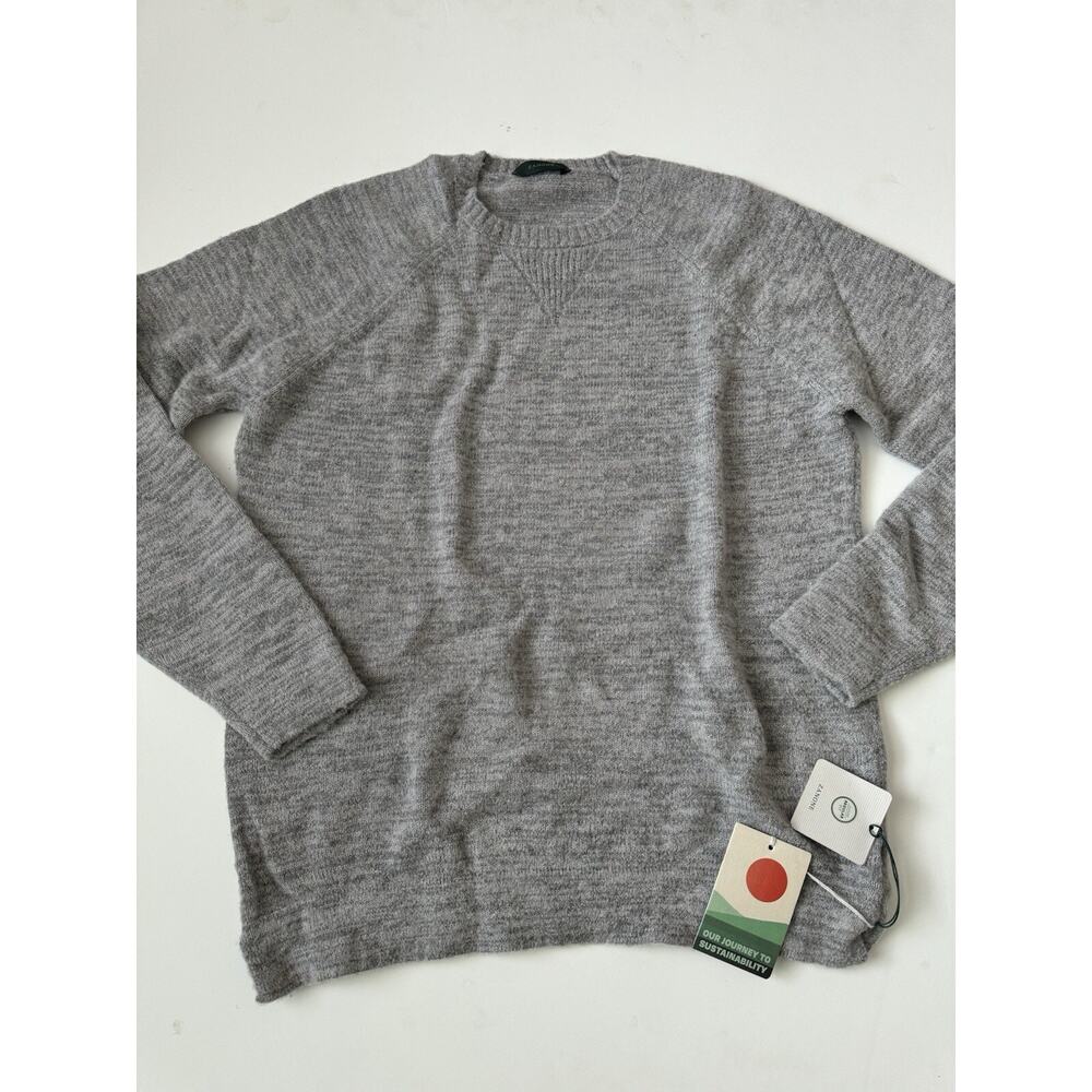 Zanone Mens Grey Knitwear Size 50